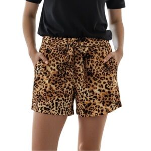 Like an Angel High Waist Animal Print Shorts